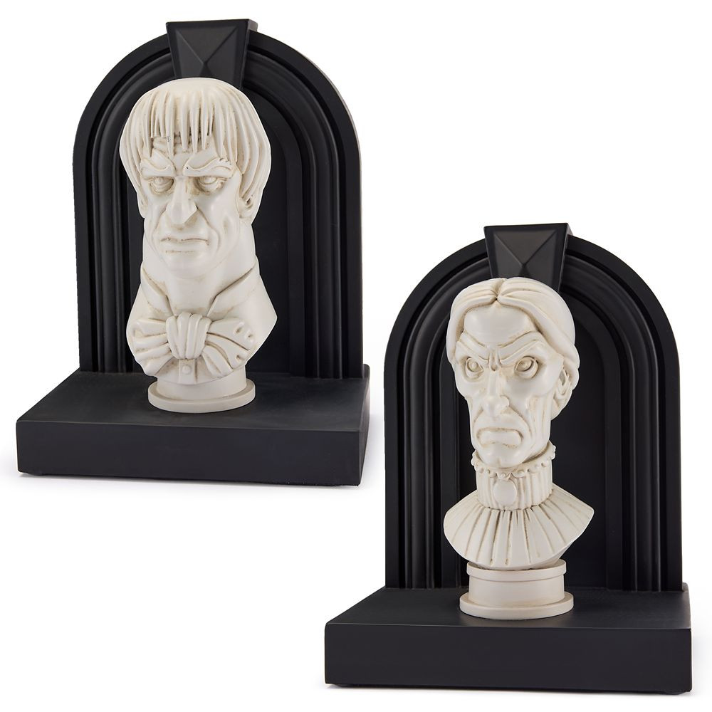The Haunted Mansion Watchful Busts Bookends | Disney Store
