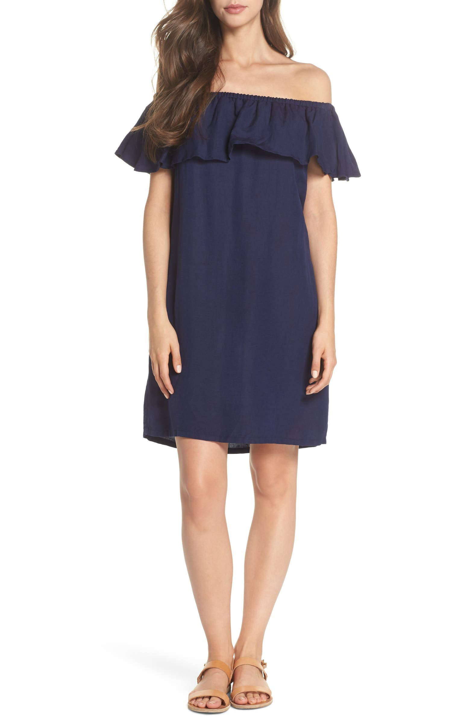 Off the Shoulder Cover-Up Dress | Nordstrom