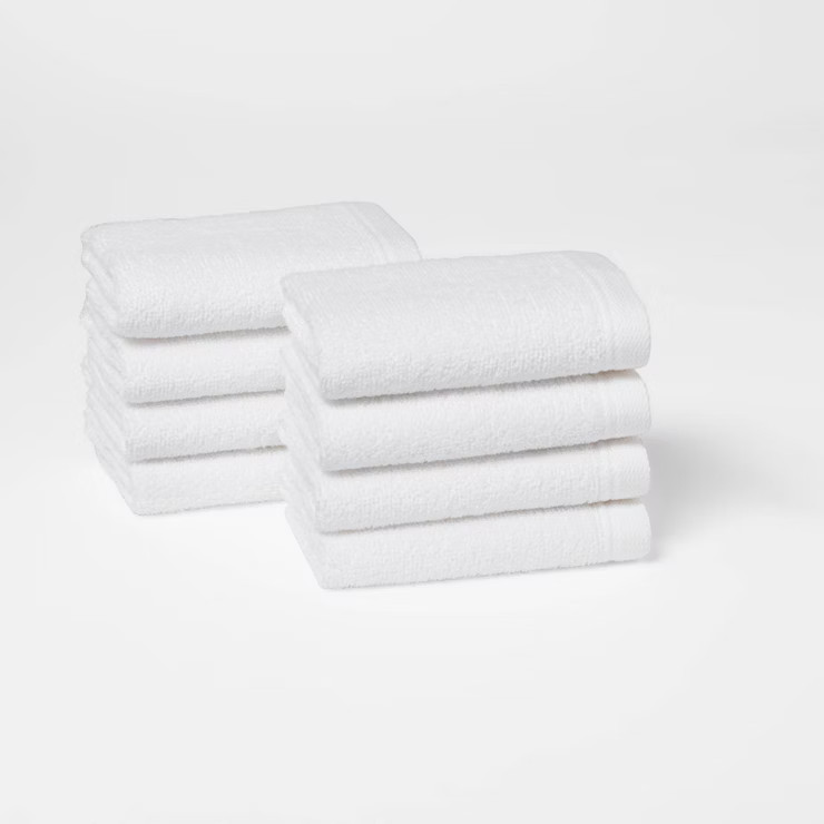 8pc Antimicrobial Washcloth Set - Room Essentials™ | Target