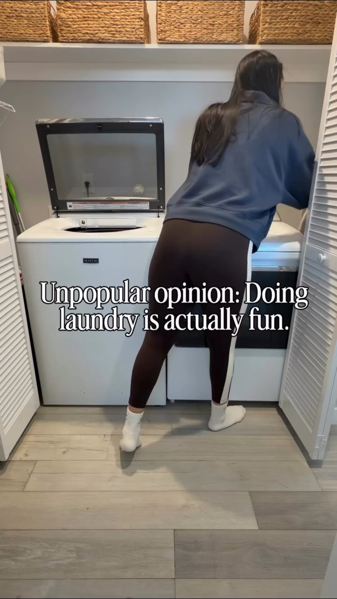 Okay, maybe it’s not *fun*, but I definitely find it therapeutic. l would rather do laundry than load or unload the dishwasher to put it in perspective. Does anyone else feel this way lol? 

#laundry #satxbloggers #housechores