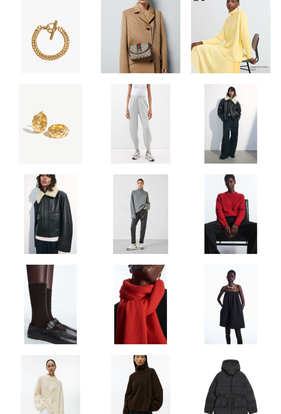 Things I’m liking
Jumpers, gift ideas, jackets, edit, jewellery, high street, 