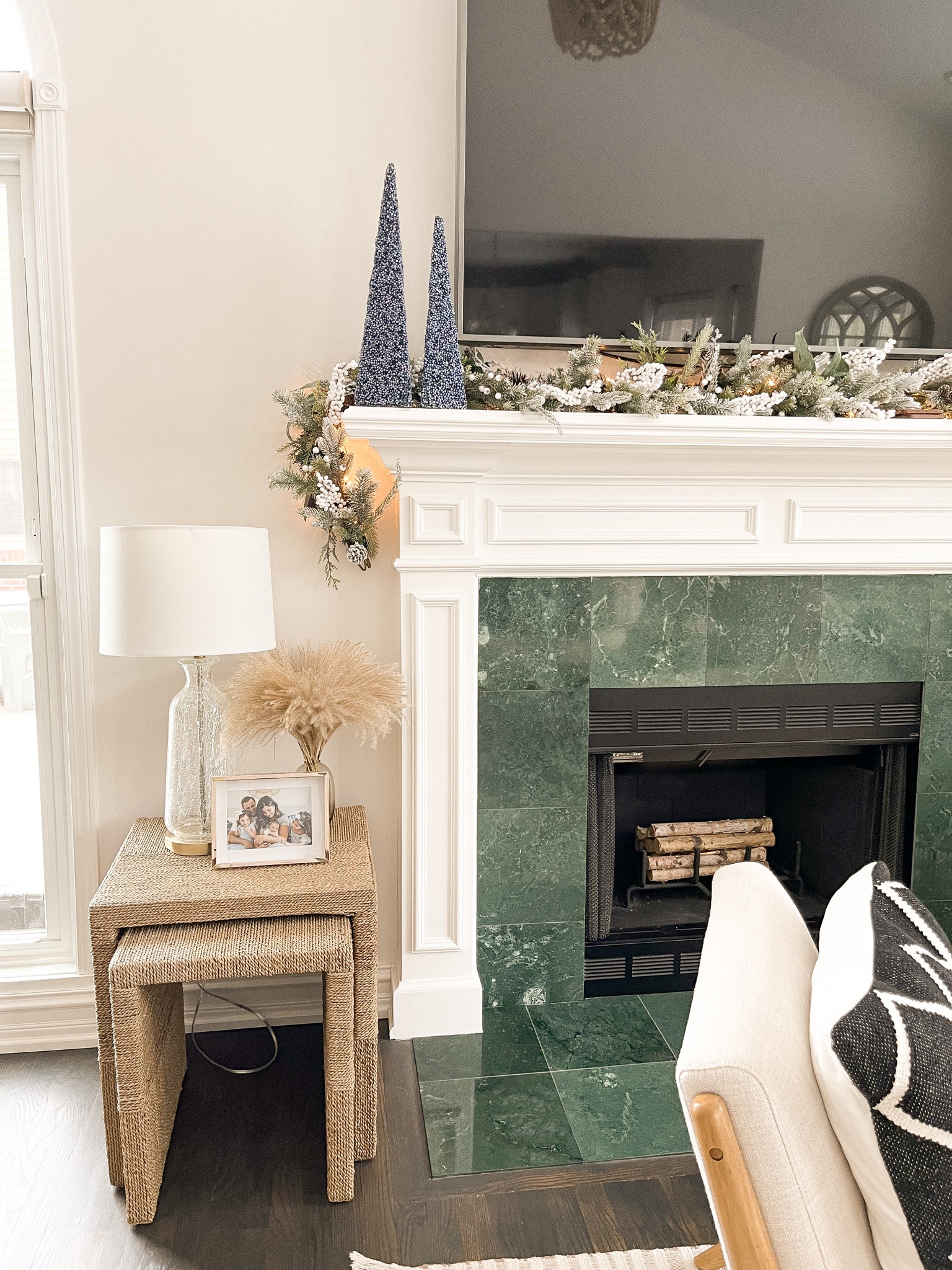 Don’t have a Pinterest worthy fireplace? That’s okay! How you jazz it up is what attracts the eye. Shop holiday mantle decor by adding garland, warm cozy lamps,  and tree figurines. 

#LTKHoliday #LTKSeasonal #LTKhome