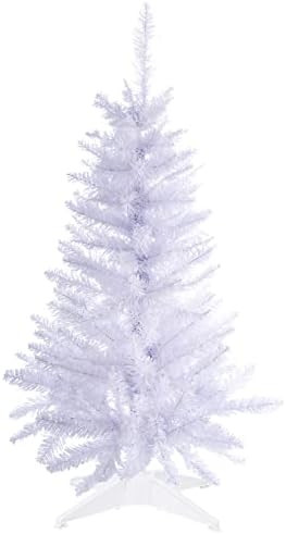 Mini Christmas Tree 3FT Artificial Desktop Xmas Tree for Holiday Decor 160 Branch Tips, White | Amazon (US)