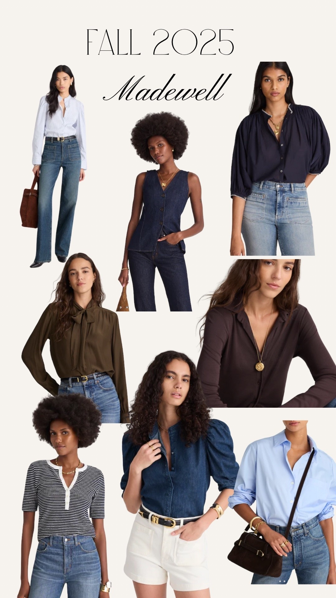 Madewell’s fall outfits are on point this year. Maybe it is because I am really digging the browns. Two new style jeans that I am loving too. 

#LTKPetite #LTKxMadewell