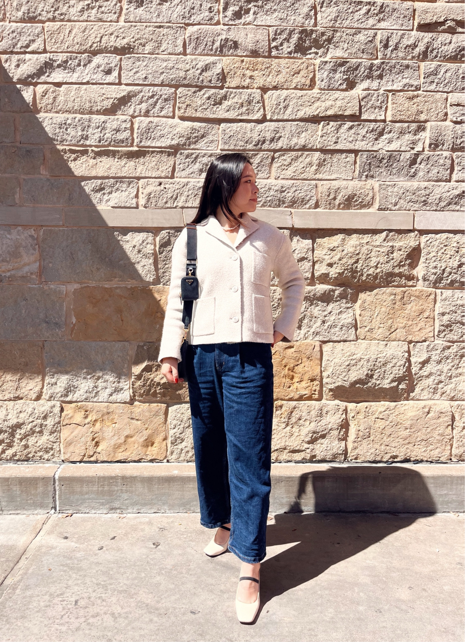 What I wore for Sunday service this past weekend 🍂 These have got to be my favorite pair of dark denim right now. Got them banana republic who seems to be making a little comeback these days 👀

#LTKstyletip #LTKfindsunder100 #LTKSeasonal