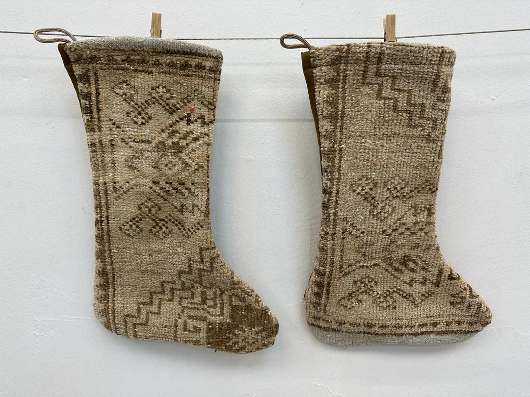Custom Christmas Gift, Lovely Traditional Kilim Stocking , Christmas Kilim Stockings, Handmade St... | Etsy (US)