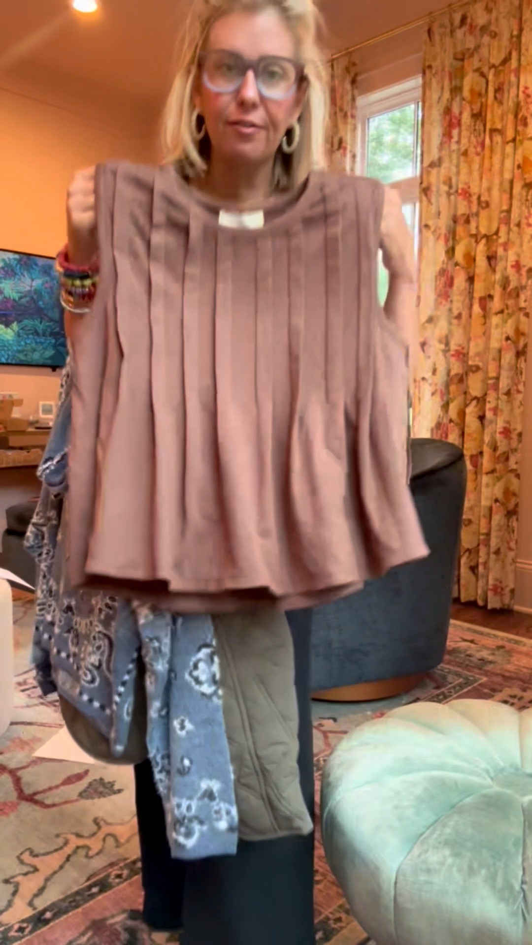 New drop from Social Threads today!! yall are already messaging about this top and I haven’t even had a chance to do an official try-on yet! It’s a good one! I’m in a small. 

*Use code FP25 for 25% off orders of $150+ on the Fall Preview Collection. Valid 8/3-8/9

#LTKOver40 #LTKstorytime #LTKdayinmylife