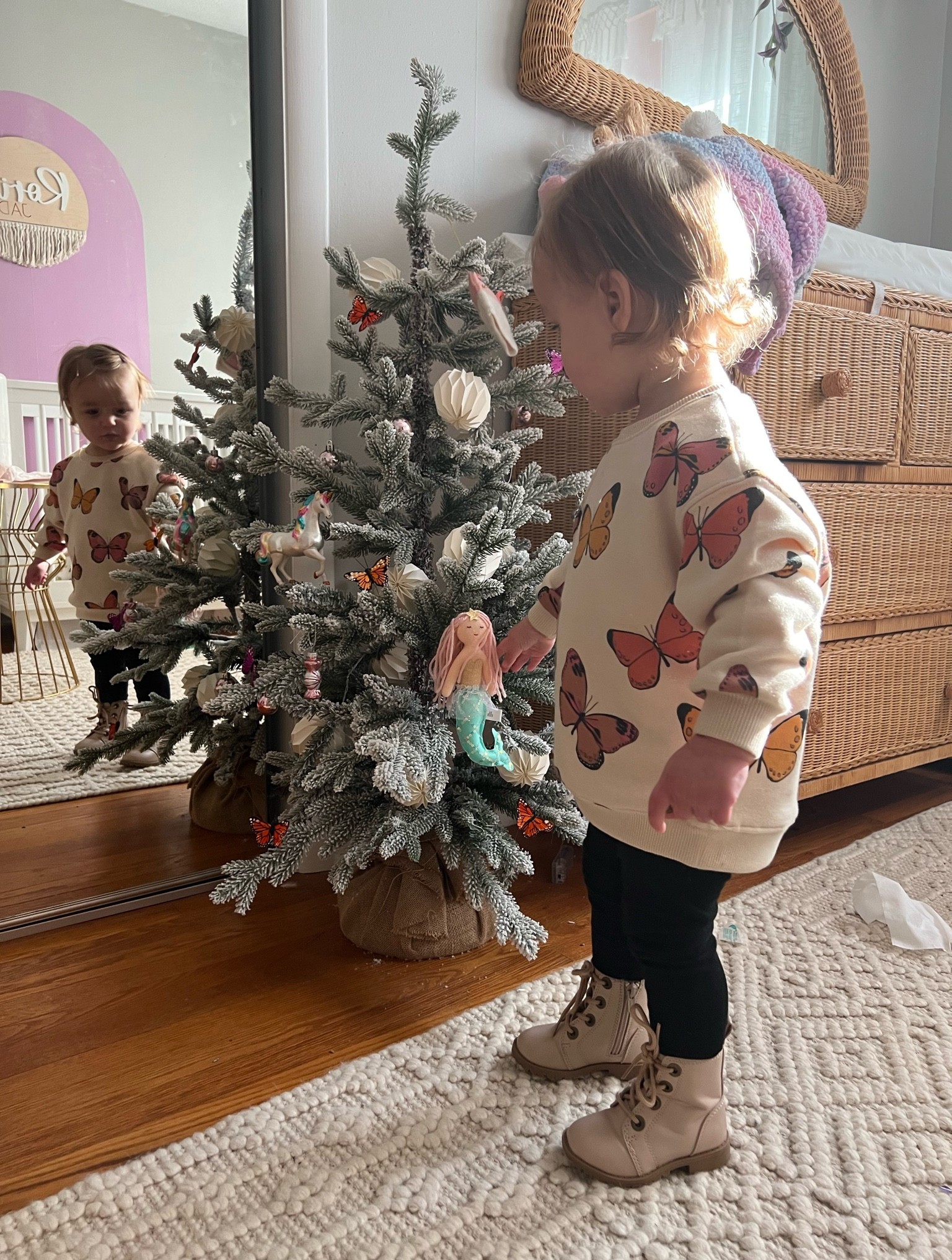 The perfect mini Christmas tree for your little one’s bedroom. This one is from Target 2 years ago. But you’re in luck! They have a very similar one this year. P.s. the one pictured is 3.5 ft. 

#LTKHoliday #LTKSeasonal #LTKkids