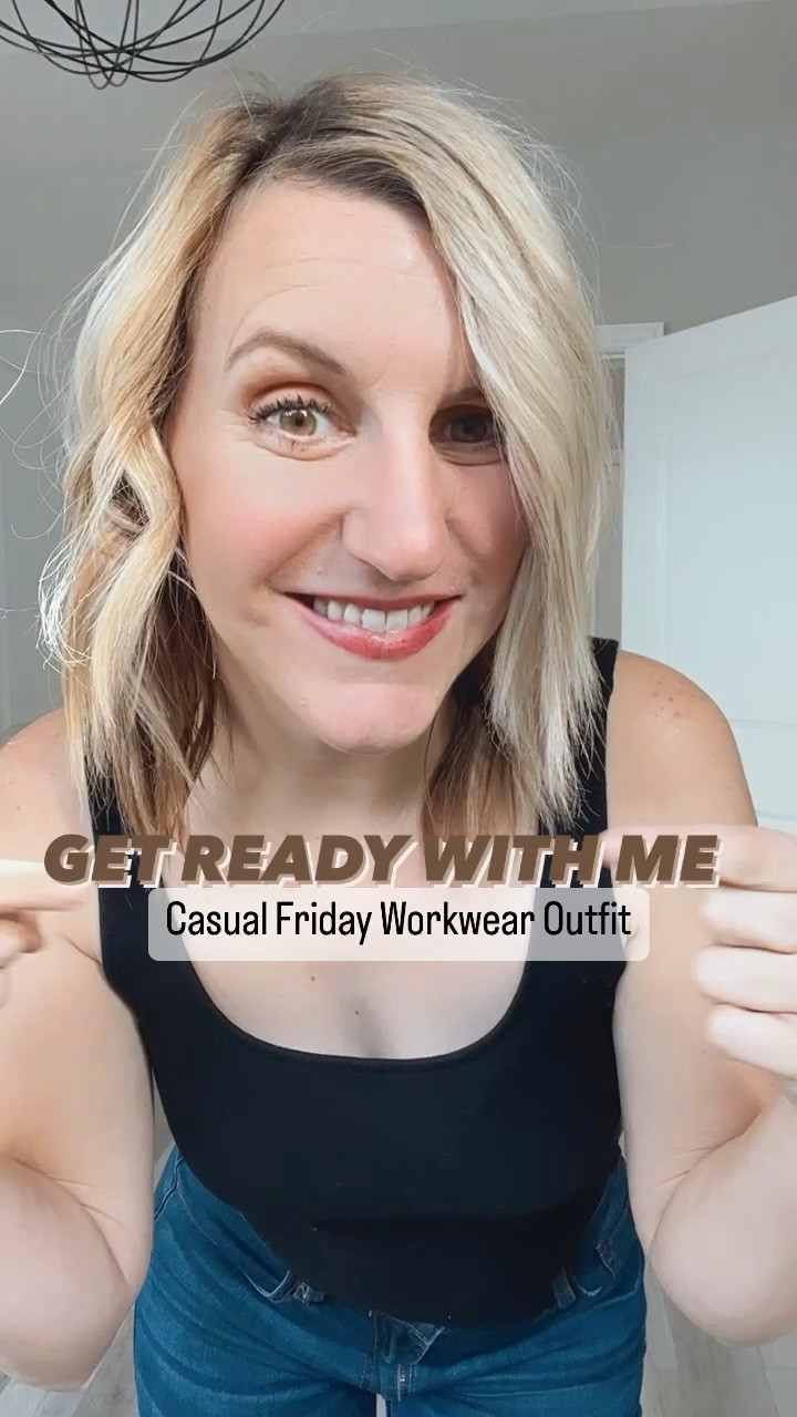 Casual and cozy outfit for work. 
Casual Friday, women’s sweaters, jeans, winter outfit 

#LTKSeasonal #LTKWorkwear #LTKFindsUnder50