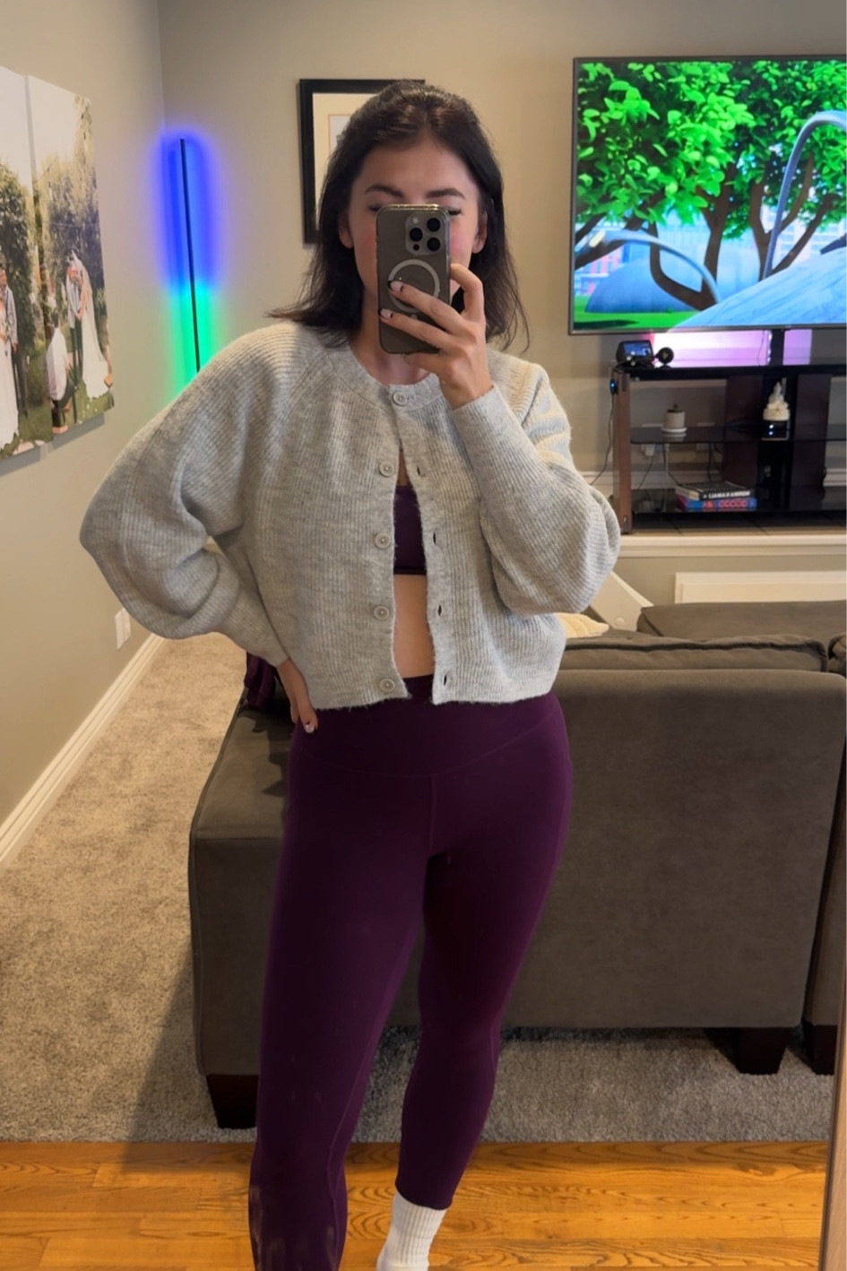 Can confirm the viral target cardigan is 💯 

#LTKFindsUnder50 #LTKFitness