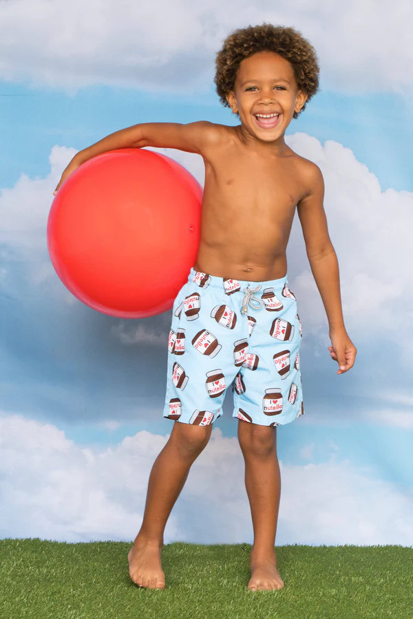 Boys Nutella Swim Shorts | Boy's Swimsuit | Lola + The Boys