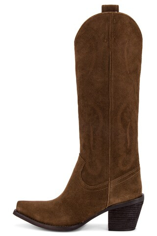 Jeffrey Campbell Rancher-K Boot in Brown Suede from Revolve.com | Revolve Clothing (Global)
