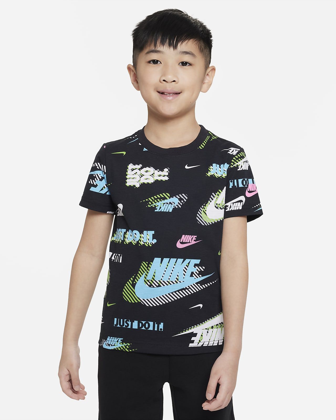 Nike Active Pack Printed Tee Little Kids' T-Shirt. Nike.com | Nike (US)