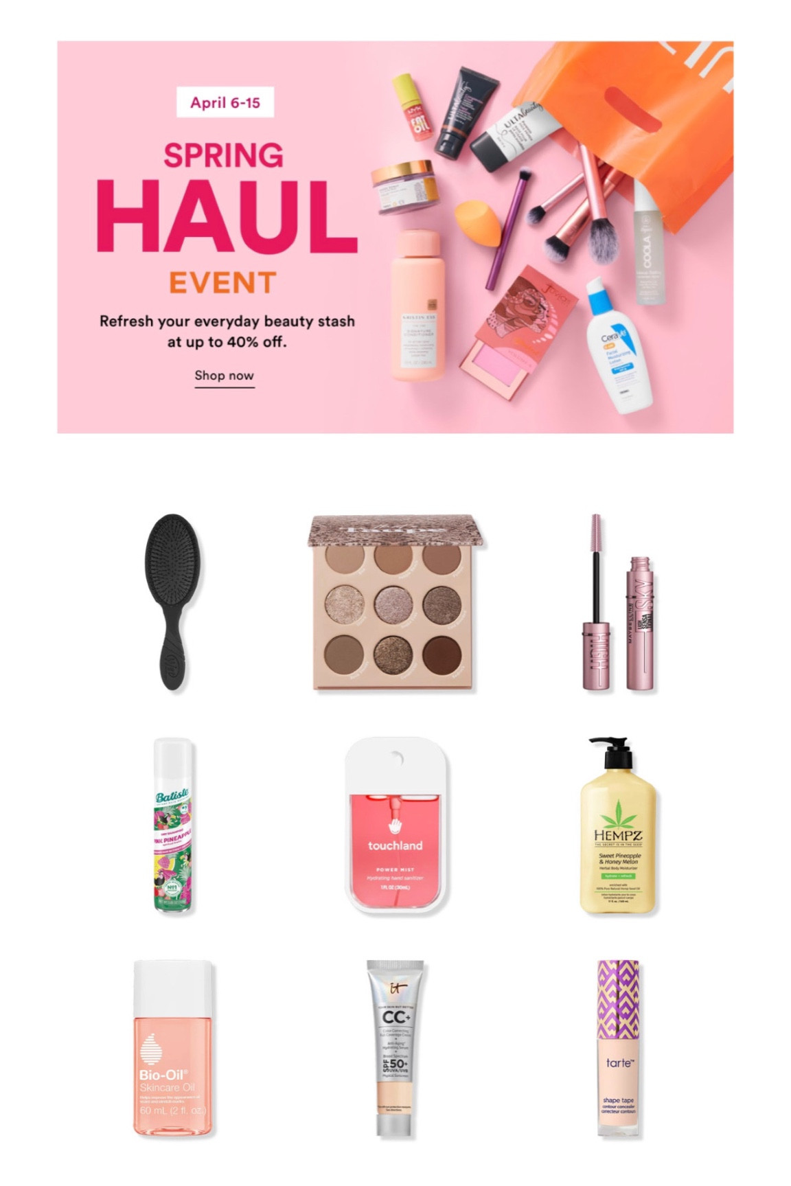 Ulta Spring Beauty Haul Picks

#LTKFind #LTKbeauty #LTKsalealert