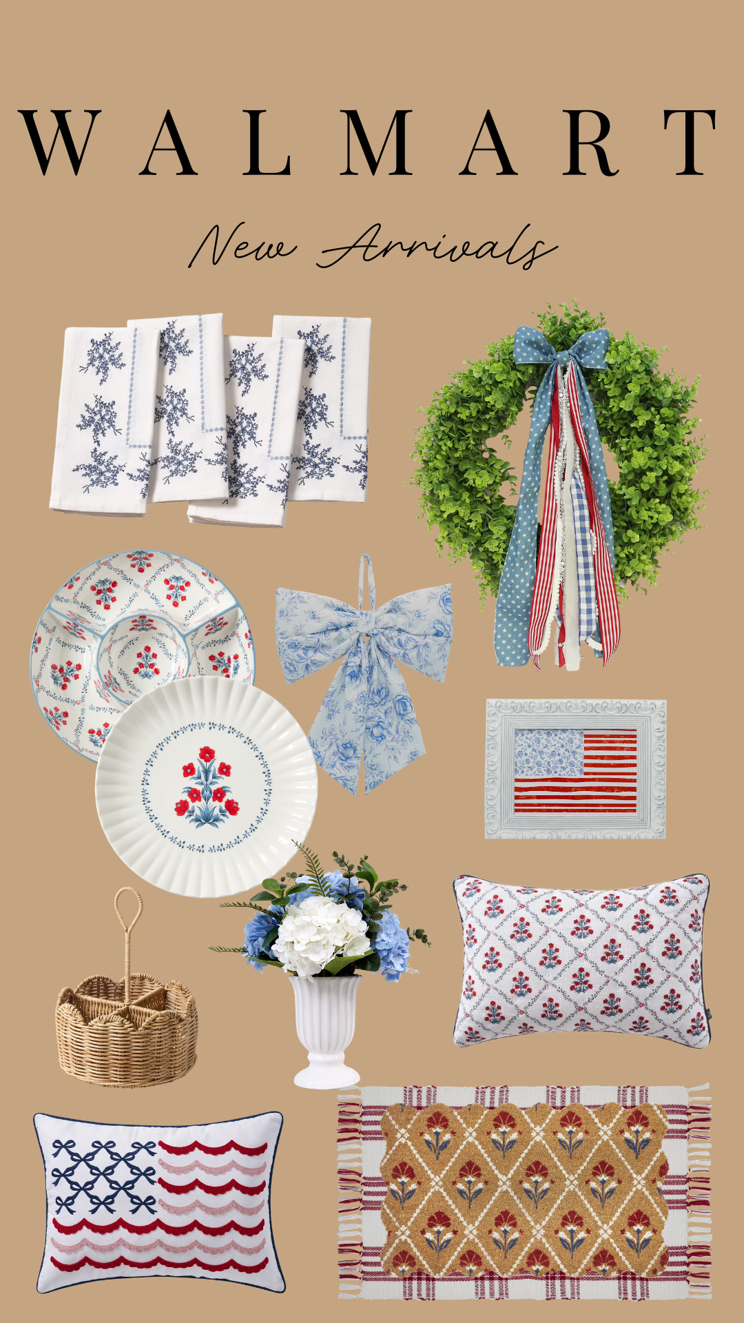 Walmart New Arrivals! Perfect for the 4th of July celebrations!

home decor, interior design #Walmart 

 #LTKHome #LTKSaleAlert