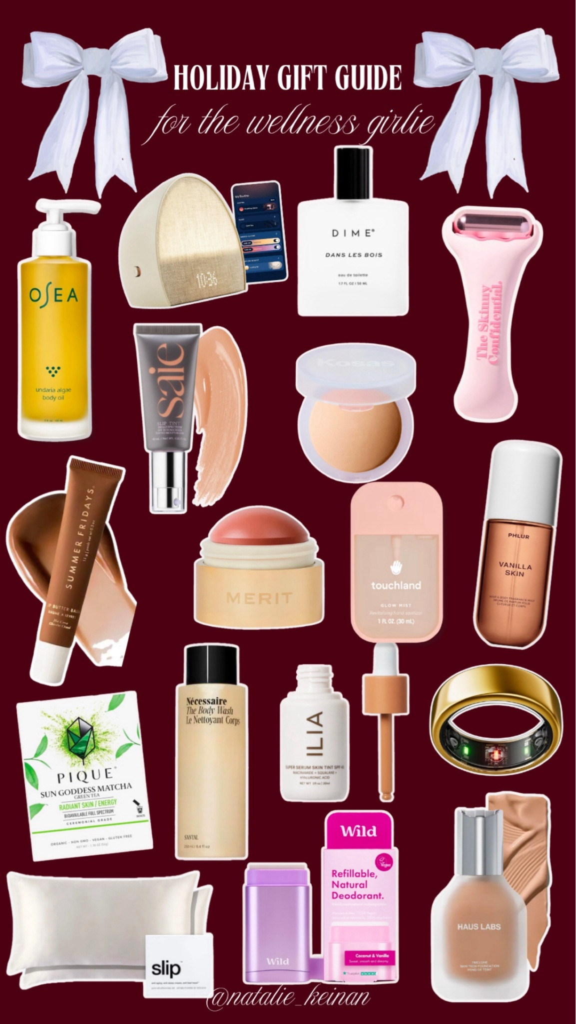 HOLIDAY GIFT GUIDE!! ✨ for the wellness girlie!! Tons of clean beauty options I use and love! 


#LTKHoliday #LTKGiftGuide #LTKCyberWeek