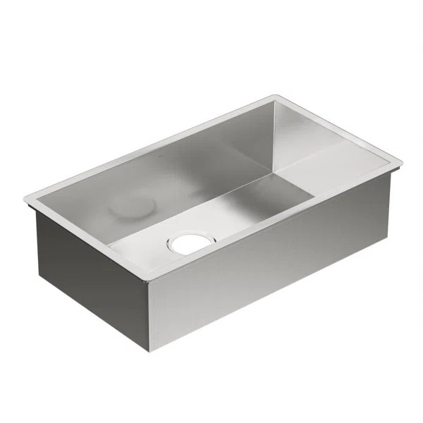 G18180 Prep 1800 Series Stainless Steel Undermount 31" x 18" Single Bowl Kitchen Sink | Wayfair North America