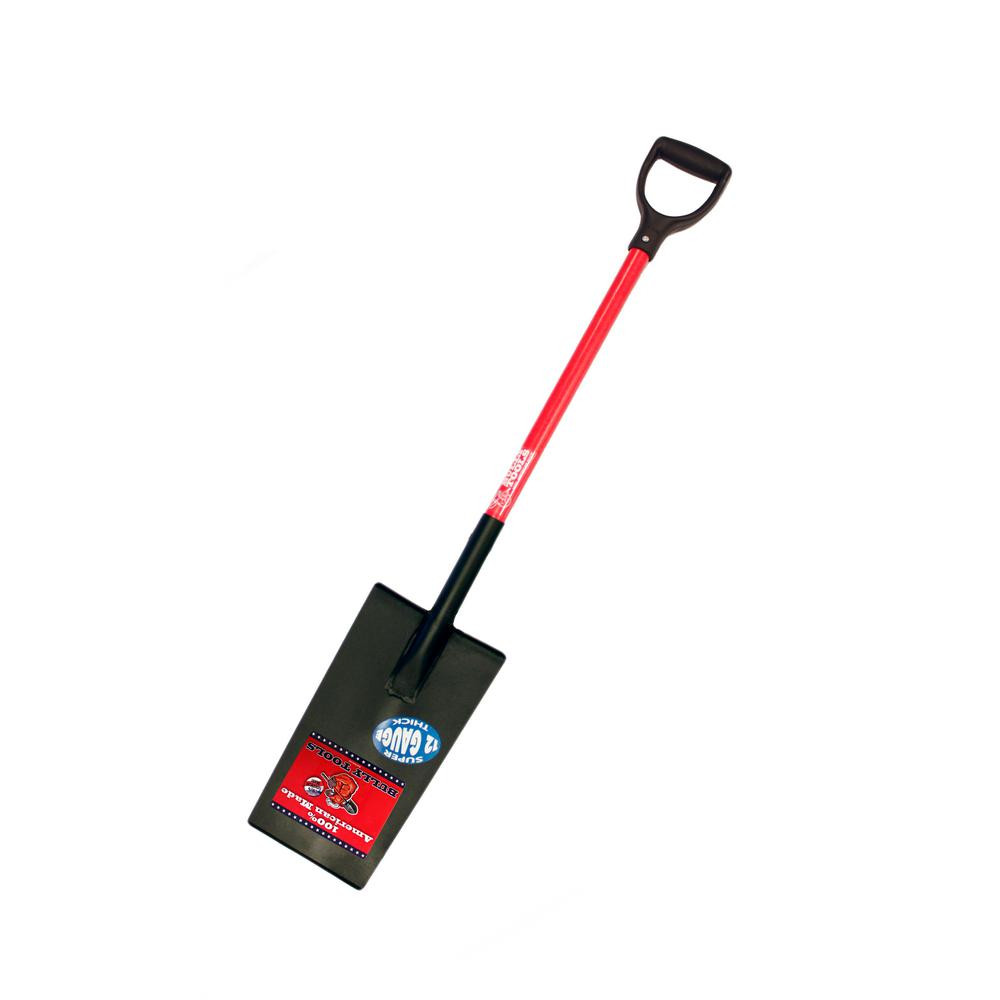 12-Gauge Edging and Planting Spade with Fiberglass D-Grip Handle | The Home Depot