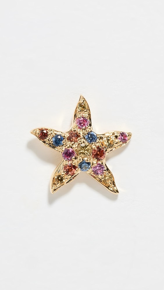 Yvonne Leon 18k Boucle Doreille Mini Toile De Mer Earring | Shopbop | Shopbop