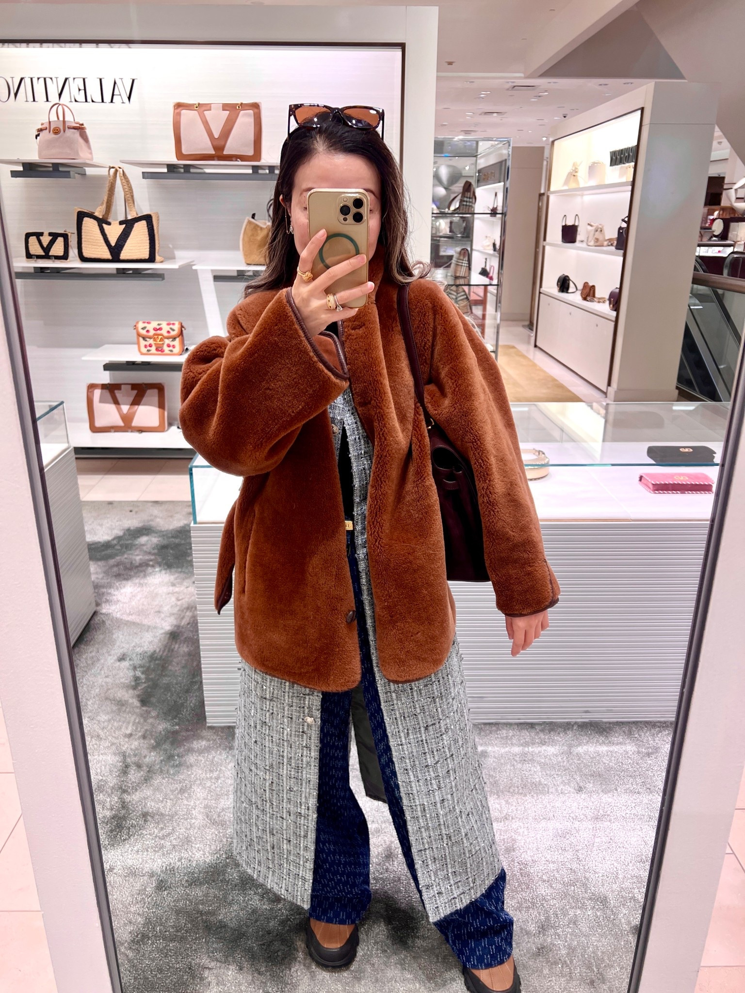 Shopping day outfit winter outfit 

#LTKSeasonal #LTKOver40 #LTKTravel