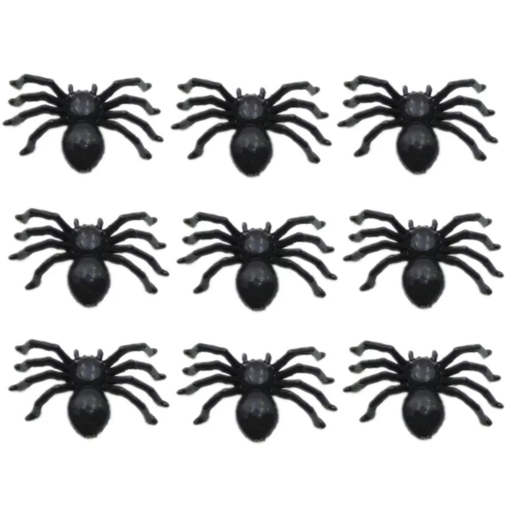 Yesbay 30Pcs/Set Plastic Realistic Mini Spider Toy Halloween Party Prop Decoration,Green 2.2 x 1.... | Walmart (US)