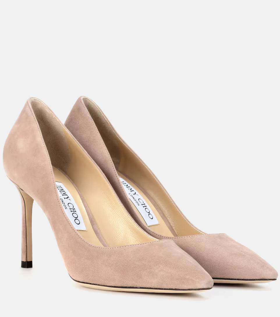 Romy 85 suede pumps | Mytheresa (US/CA)