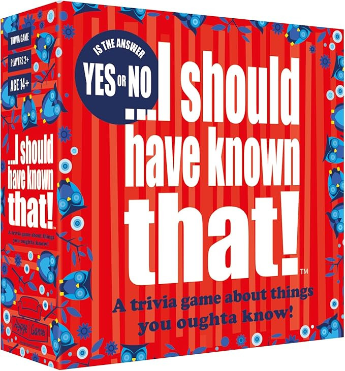 I Should Have Known That Trivia Game Yes or No Edition – A Trivia Game About Things You Oughta ... | Amazon (US)