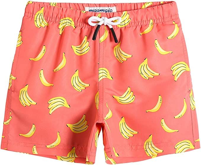 MaaMgic Boys Swim Trunks Toddler Swim Shorts Little Boys Bathing Suit Swimsuit Toddler Boy Swimwe... | Amazon (US)