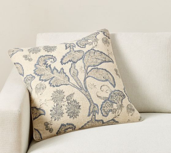 Avril Embroidered Pillow | Pottery Barn (US)