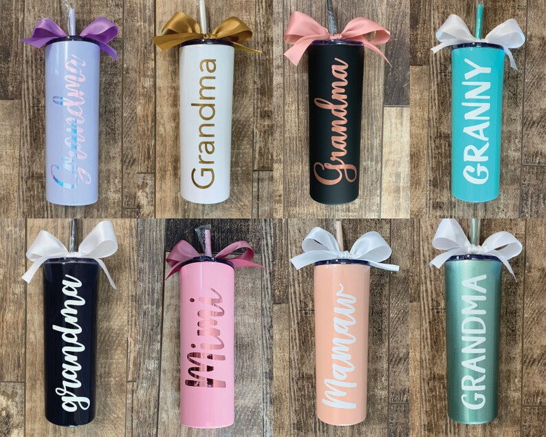 Grandma Tumbler Custom Name Stainless Steel Cup Personalized | Etsy | Etsy (US)