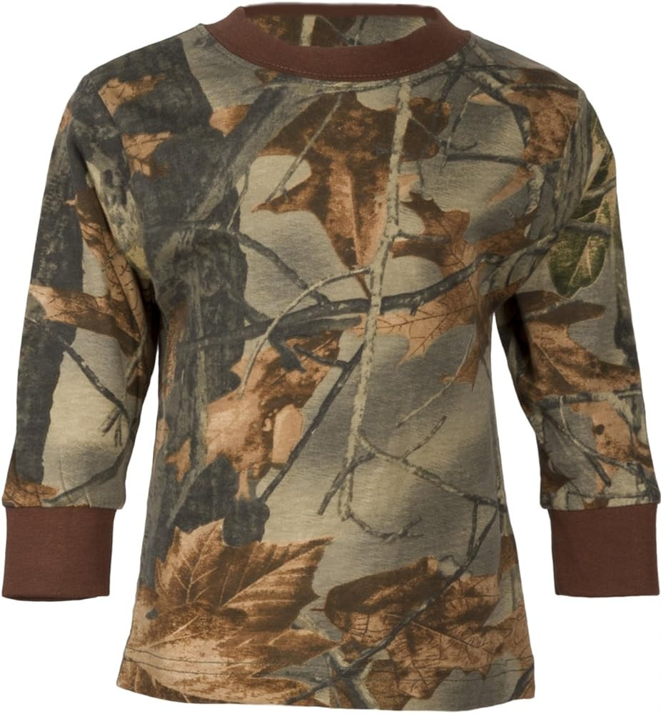 TrailCrest Infant - Toddler Cotton Camo Long Sleeve T-Shirt | Amazon (US)