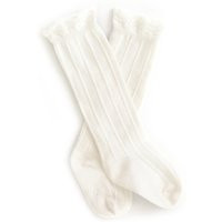 Baby Knee High Socks in White For Highs With Lace | Etsy (US)