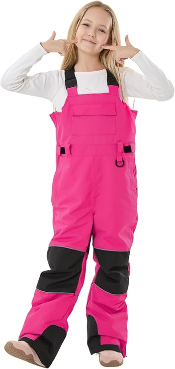GSOU SNOW Kids Snow Bibs Boys Girls Ski Bib Snowboard Pants Insulated Waterproof Winter Overalls(... | Amazon (US)