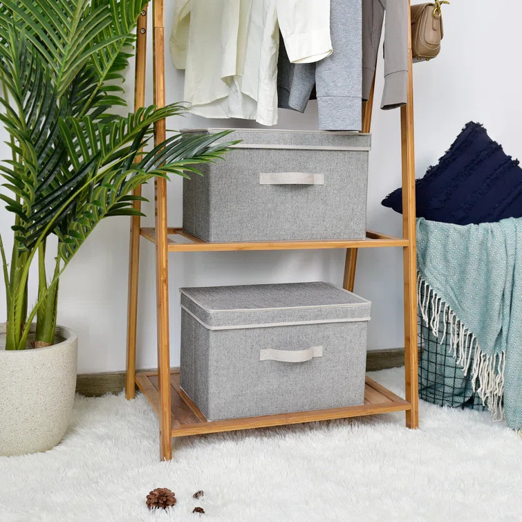 Storage Fabric Box (Set of 2) | Wayfair North America