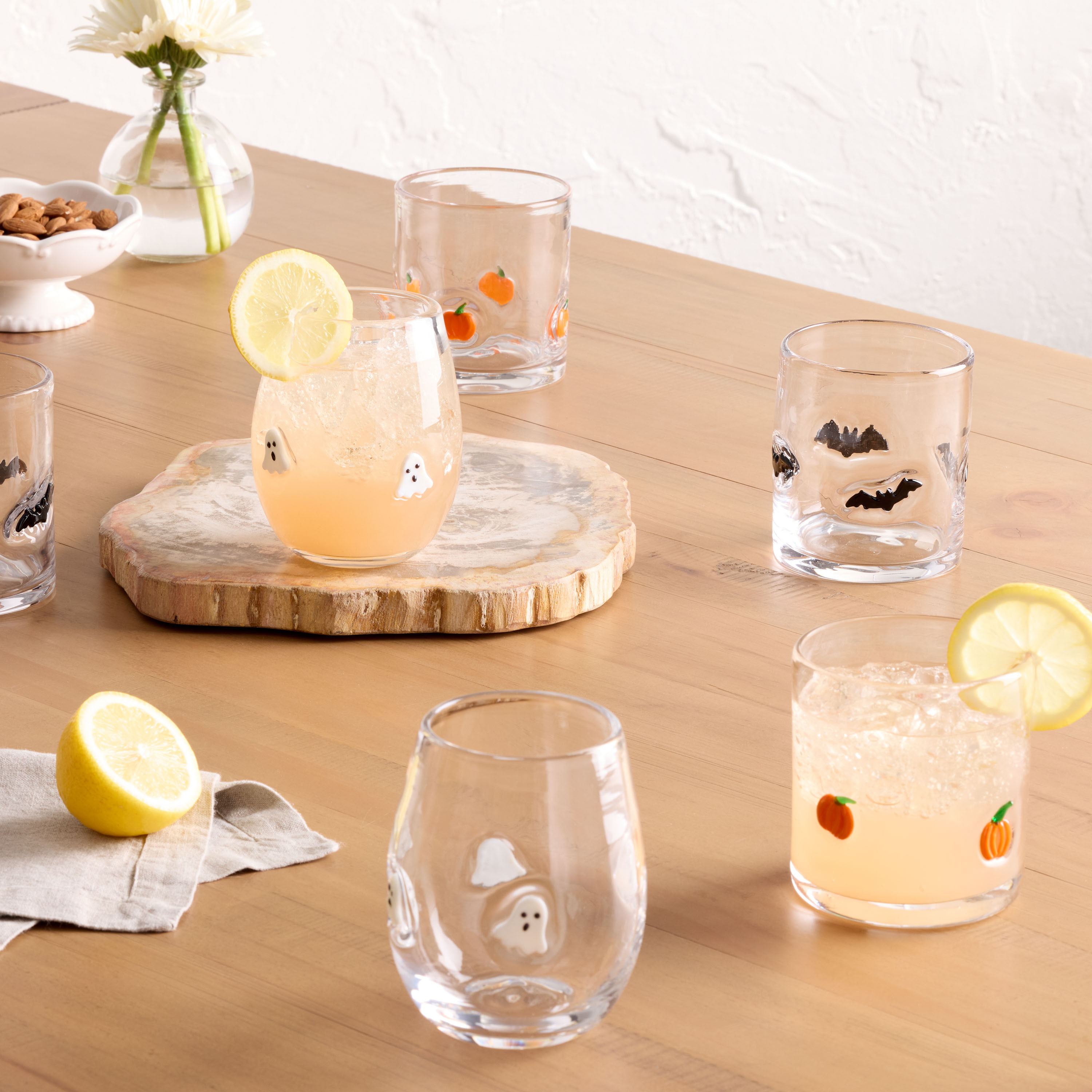 Charm Halloween Inlay Glassware Collection | World Market
