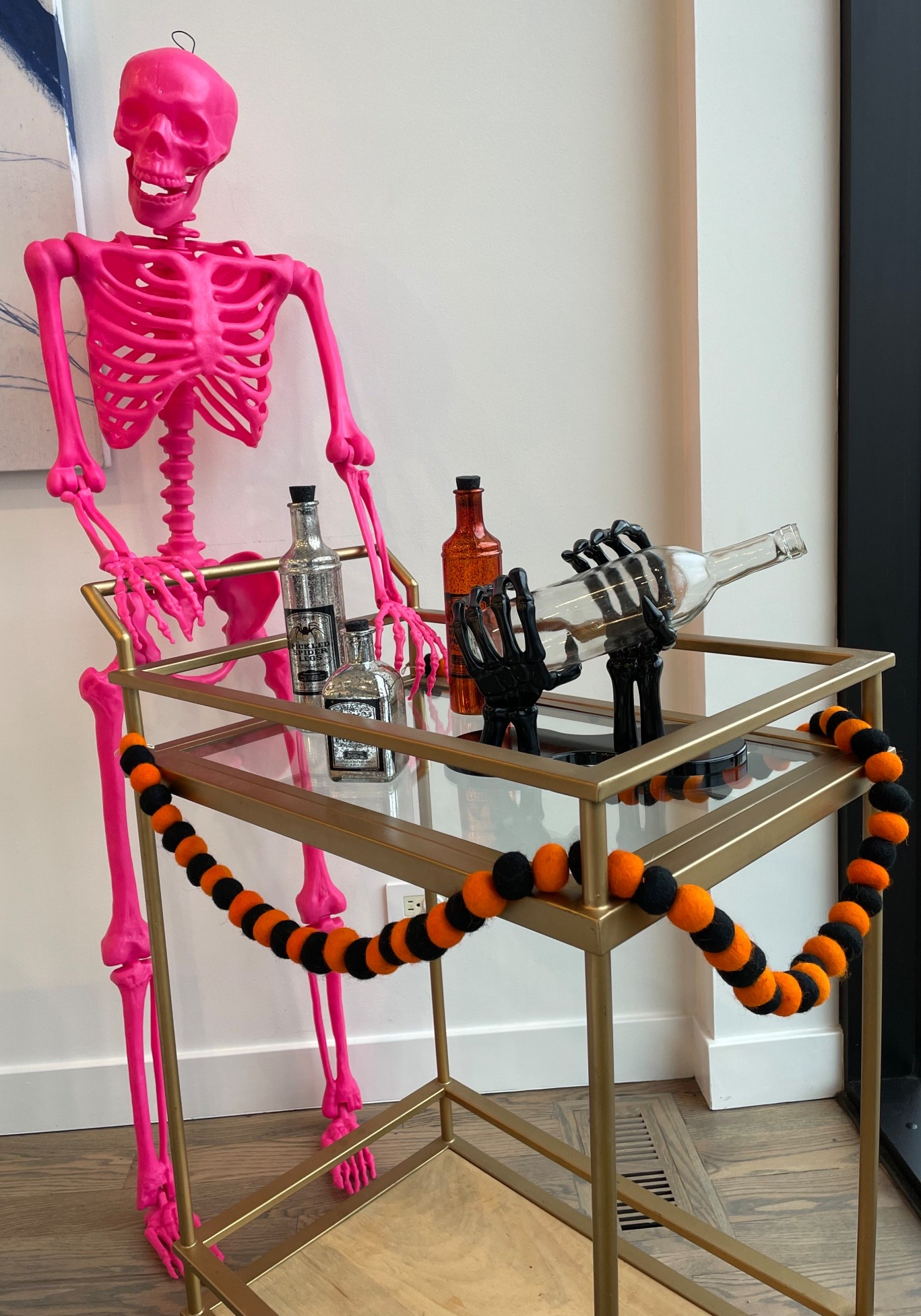 This wine holder is the BEST! 🍷 

#LTKHome #LTKHalloween #LTKSeasonal