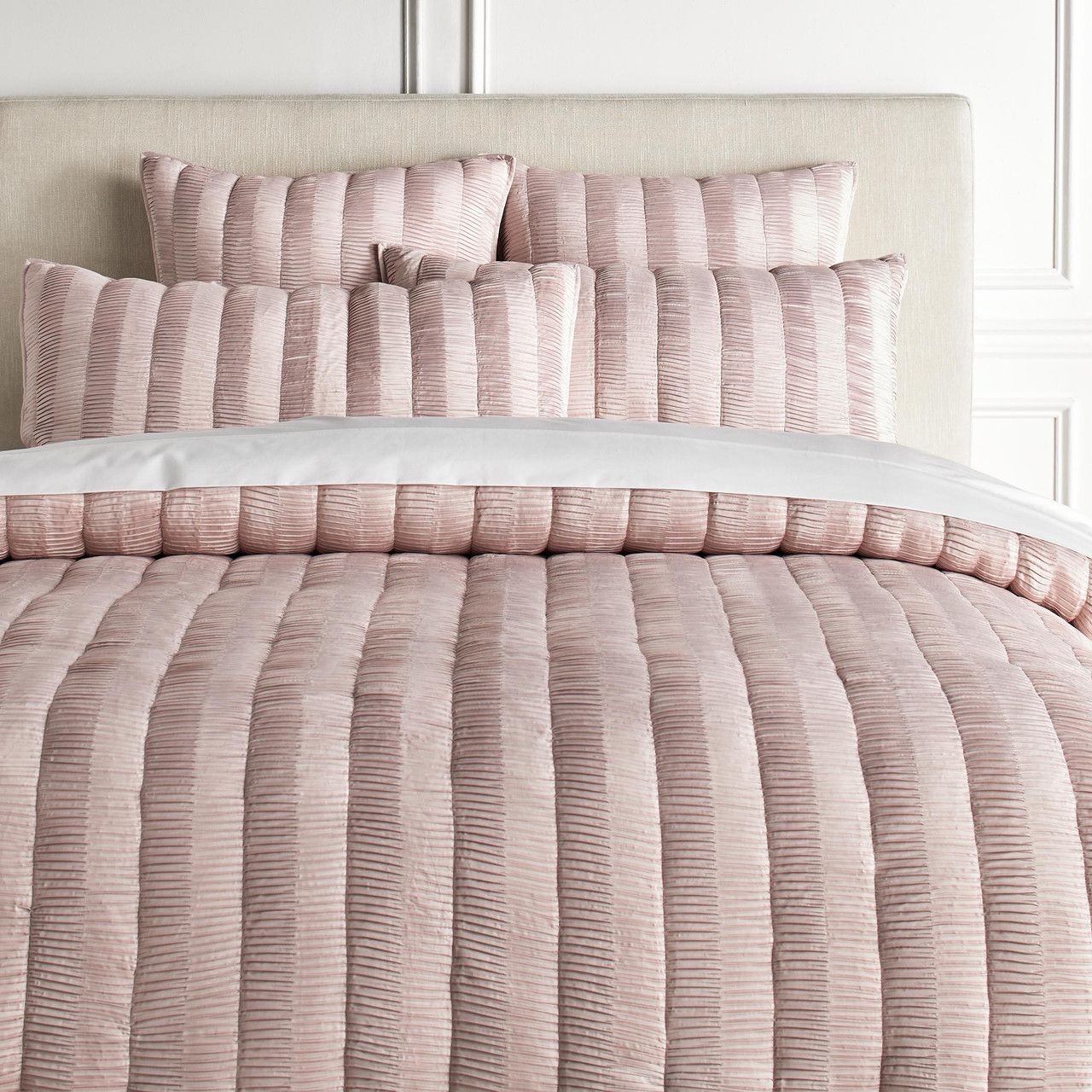 Savion Bedding - Blush | Z Gallerie