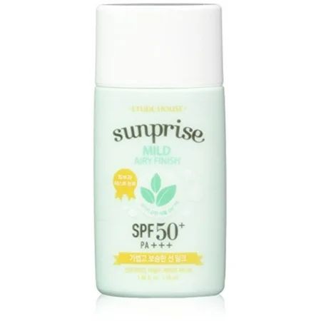 etude house sunprise mild airy finish sun milk spf50+ / pa+++ | Walmart (US)