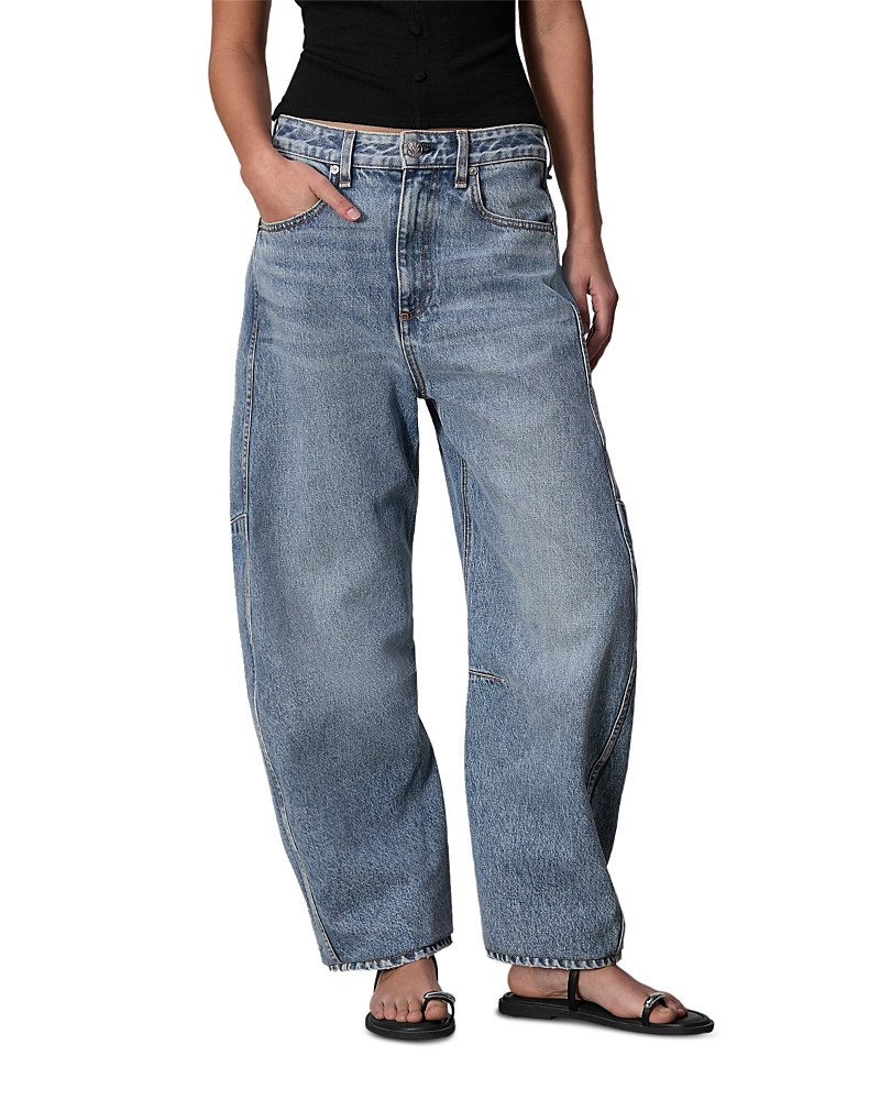 rag & bone Charlie High Rise Barrel Leg Jeans in Harmony | Bloomingdale's (US)