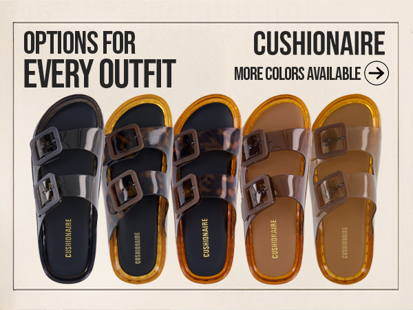 CUSHIONAIRE Pool Slides for Women Waterproof Double Buckle Adjustable Slip-On Womens Sandals for ... | Amazon (US)