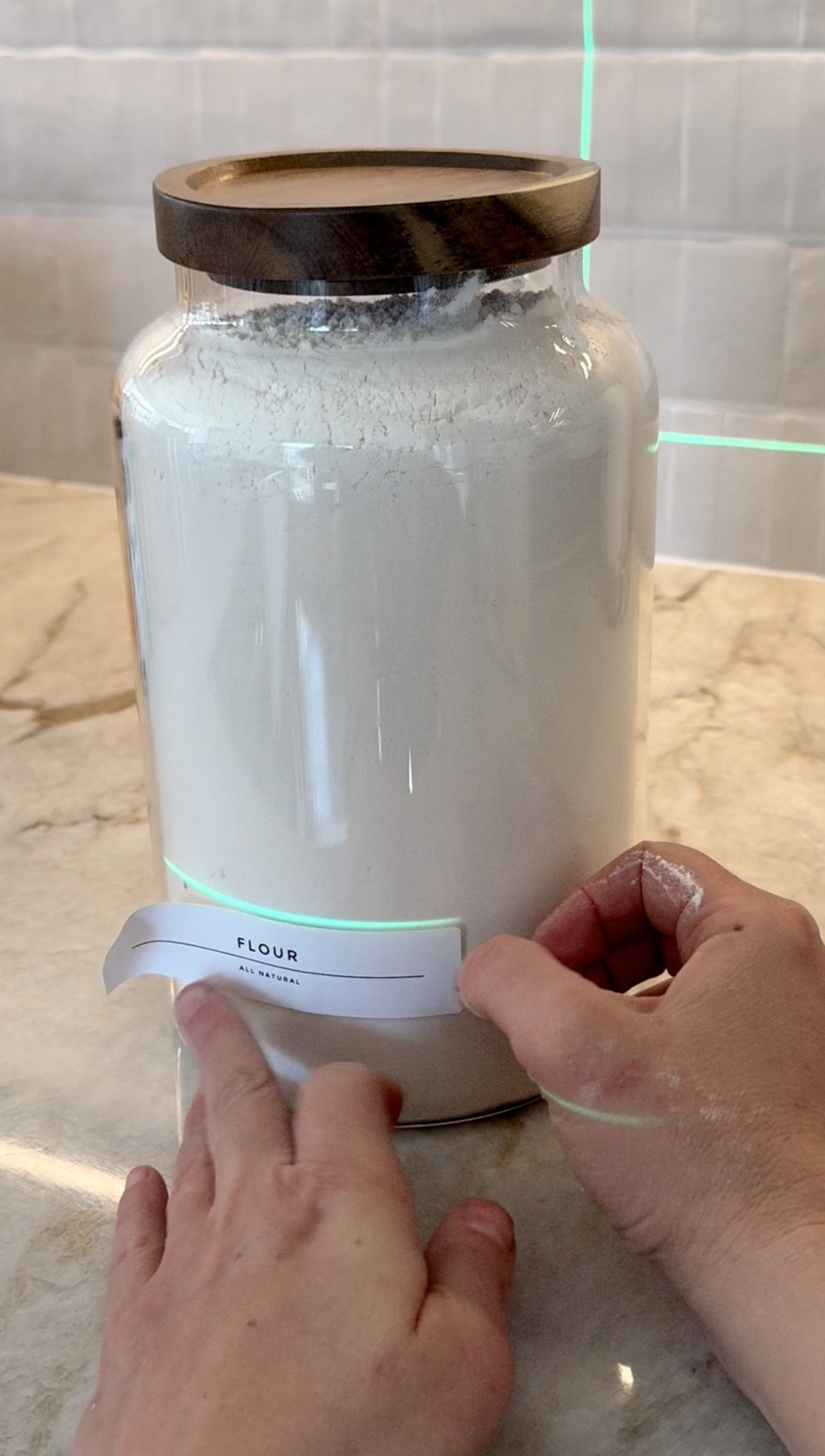 Custom labels transforms tradition with a modern twist for a bespoke open pantry.✨

#LTKStyleTip #LTKHome #LTKWatchNow