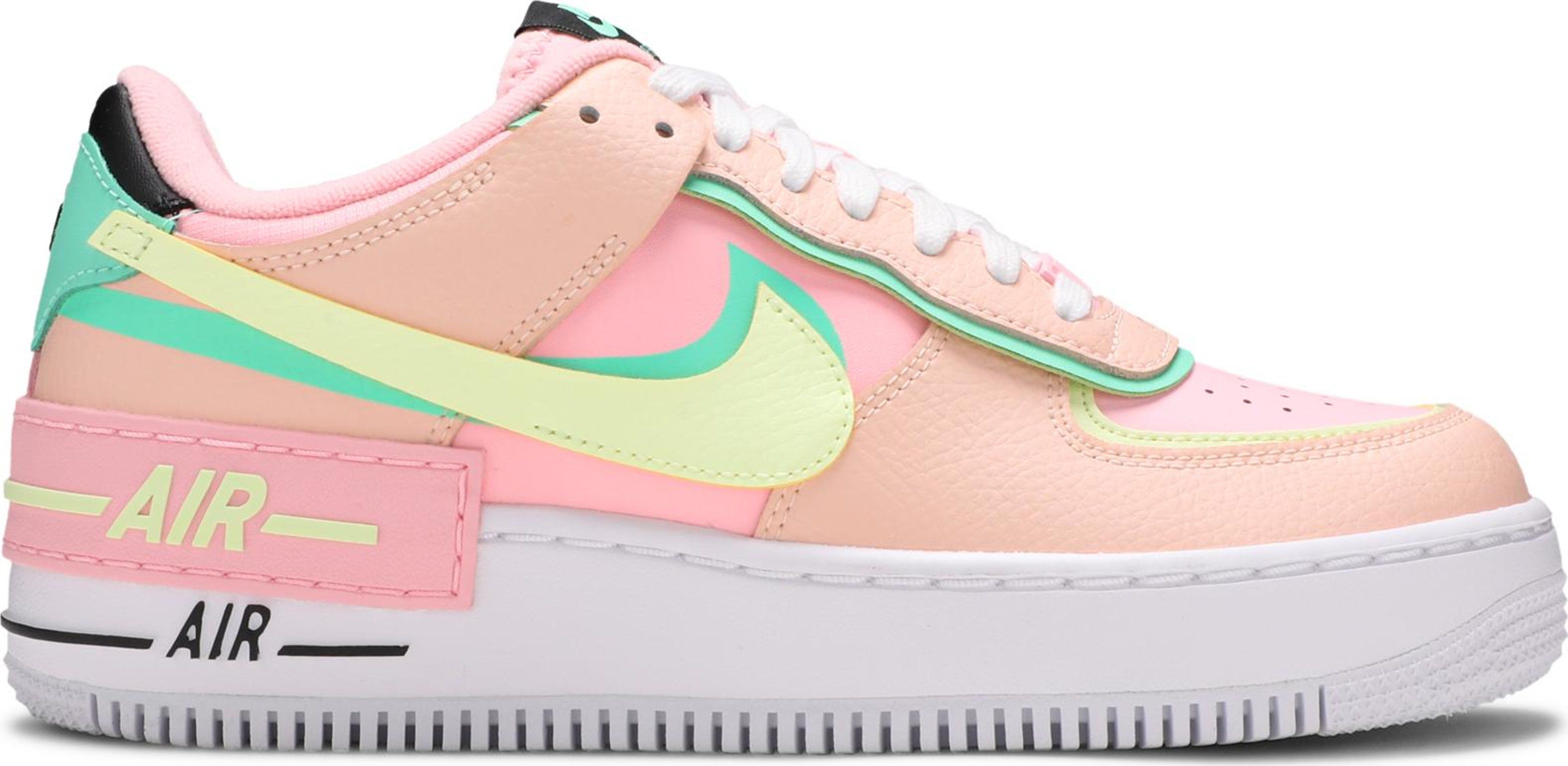 Wmns Air Force 1 Shadow 'Arctic Punch Barely Volt' | GOAT