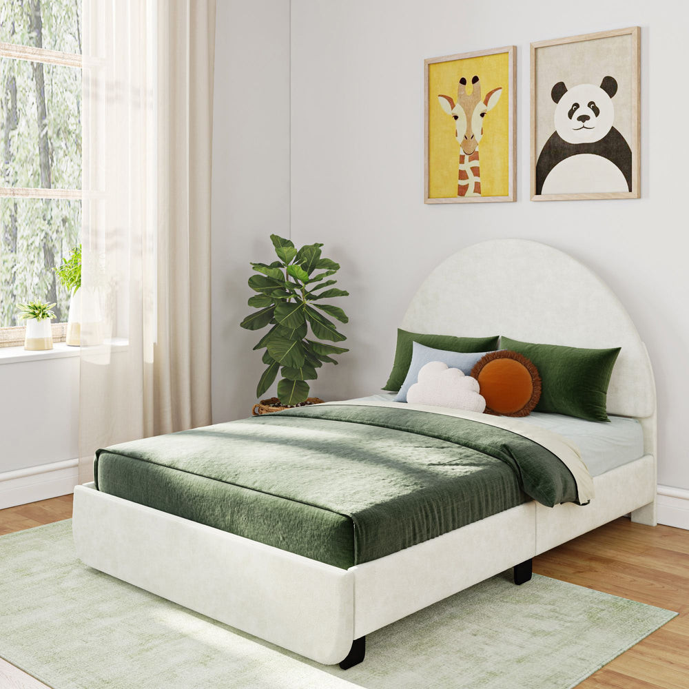 Kenzie Upholstered Full Bed | max & lily