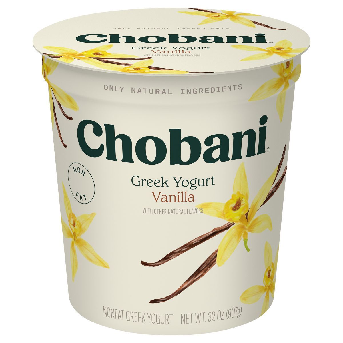 Chobani Vanilla Blended Nonfat Greek Yogurt - 32oz | Target