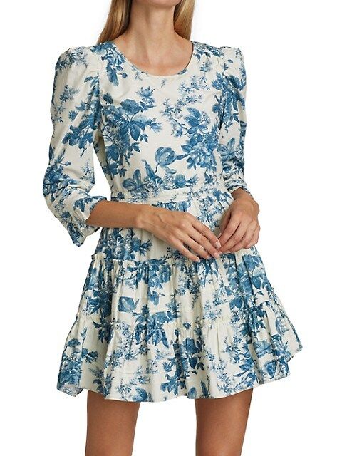 Lienzo Floral Minidress | Saks Fifth Avenue