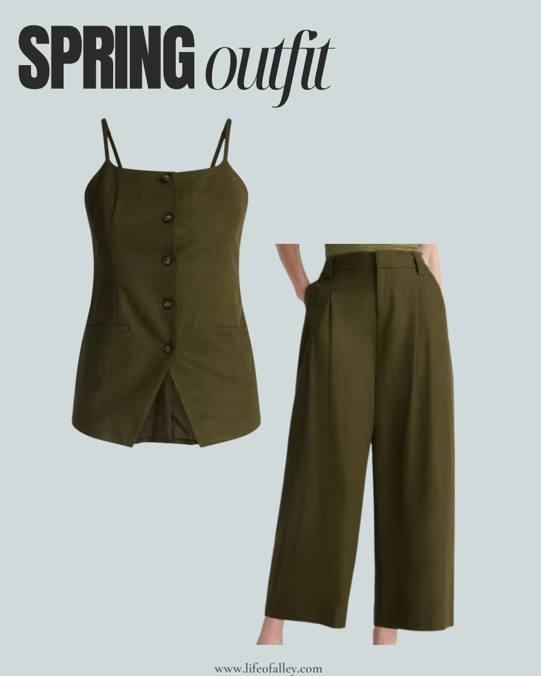 Cute and affordable two-piece set for Spring!  

 #LTKootd #LTKSeasonal #LTKOver40