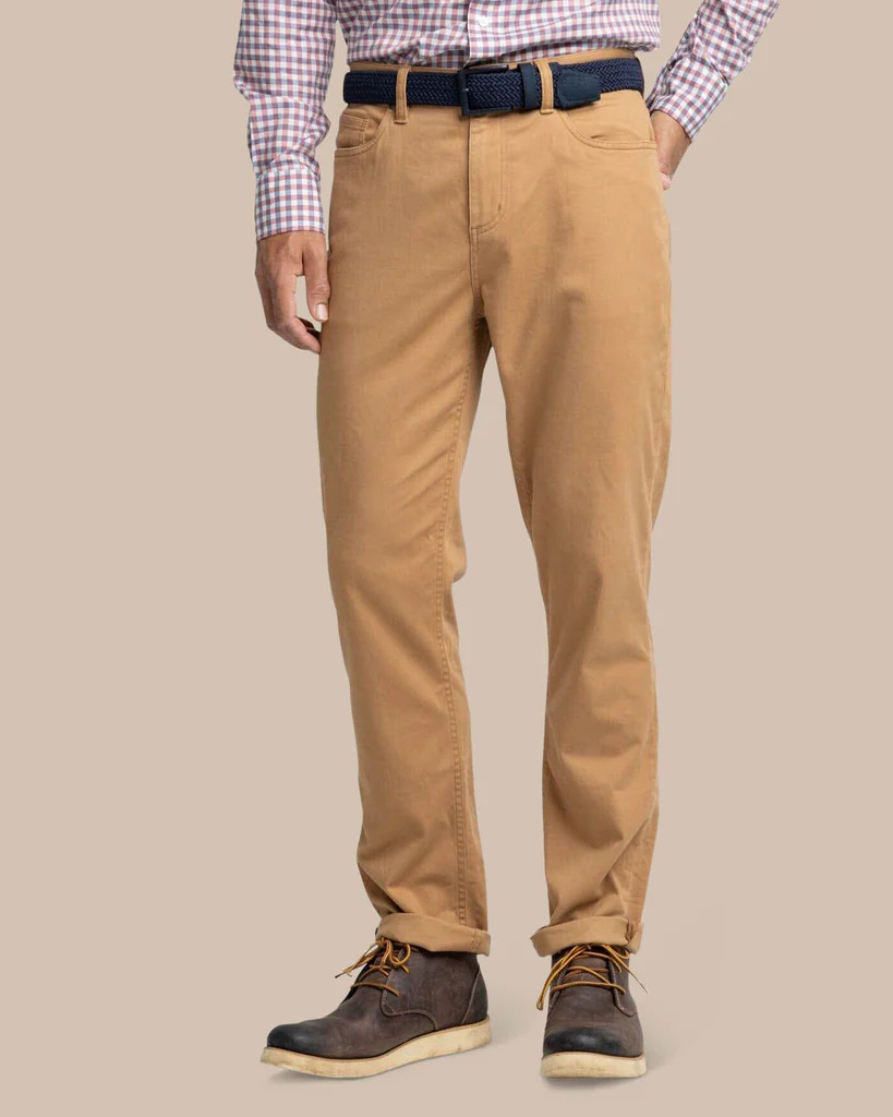 Sullivan Five Pocket Pant - Hazelnut Khaki | Southern Tide