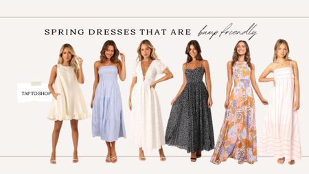 Bump friendly spring dresses 🌸👶🏼
.
.
.
Spring dress, summer dress, floral dress, bump friendly, maternity 

#LTKstyletip #LTKfindsunder100 #LTKbump