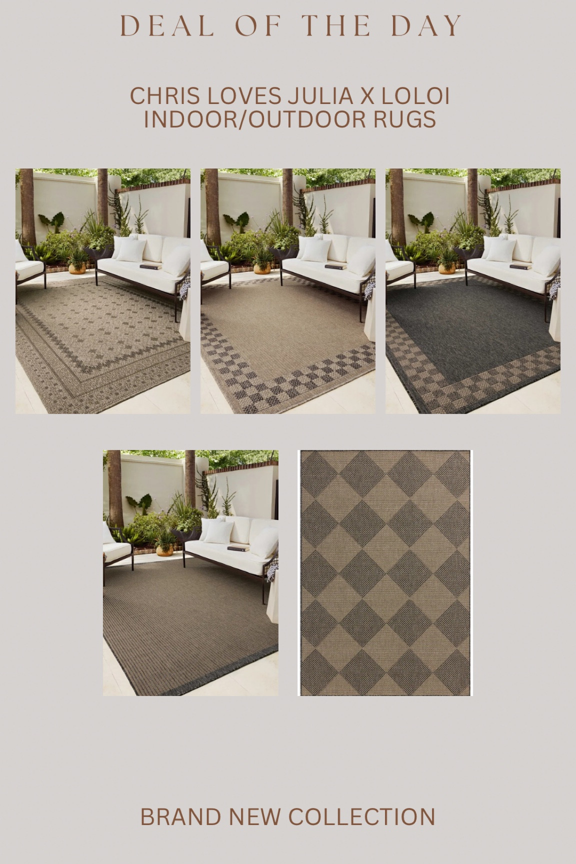 Brand new designer indoor / outdoor rugs!!!!! These are the best price for this quality & styles 😍😍😍

#LTKStyleTip #LTKSaleAlert #LTKHome