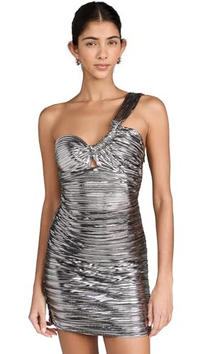 ASTR the label Women's Golda Dress, Silver, L | Amazon (US)